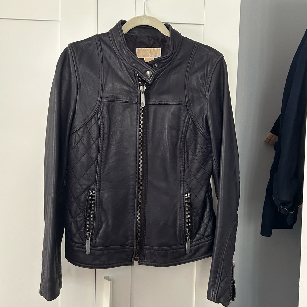 Michael Kors Leather Jacket